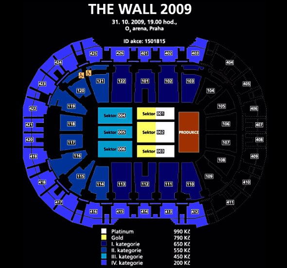 Orientační plán o2arena